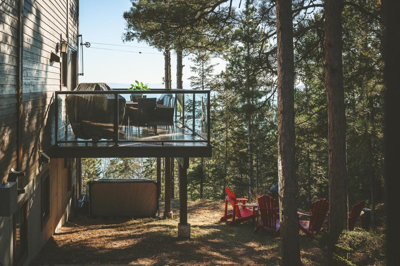 Villa Experience Nature Le Nid Saint-Irenee Exterior photo
