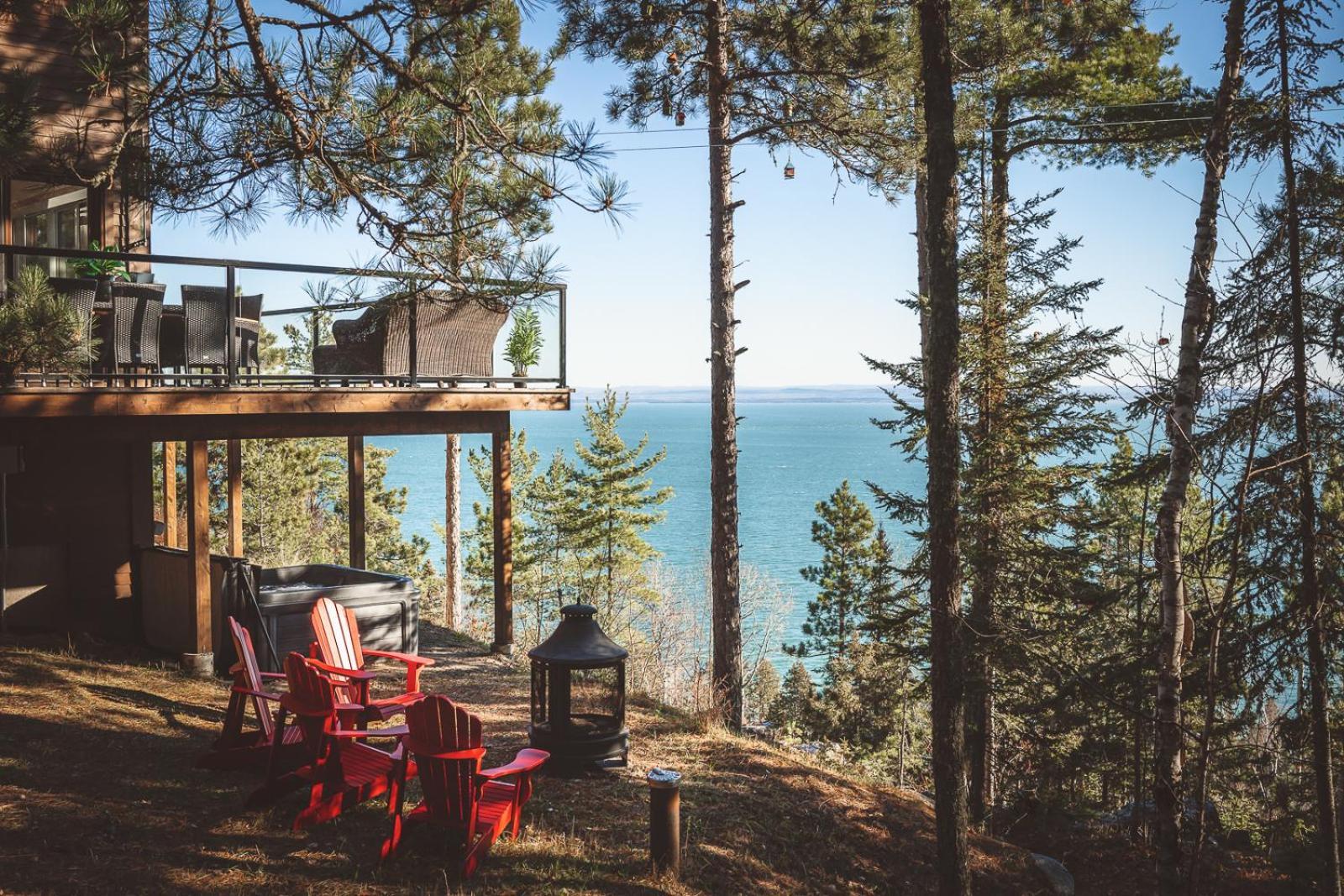 Villa Experience Nature Le Nid Saint-Irenee Exterior photo