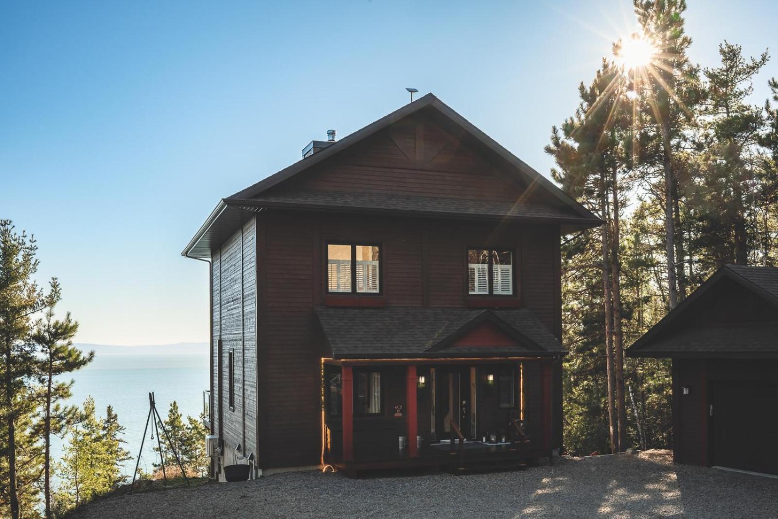 Villa Experience Nature Le Nid Saint-Irenee Exterior photo
